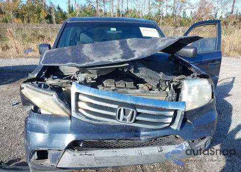 2012 Honda Pilot Lx from USA, damaged, VIN 5FNYF3H22CB029269